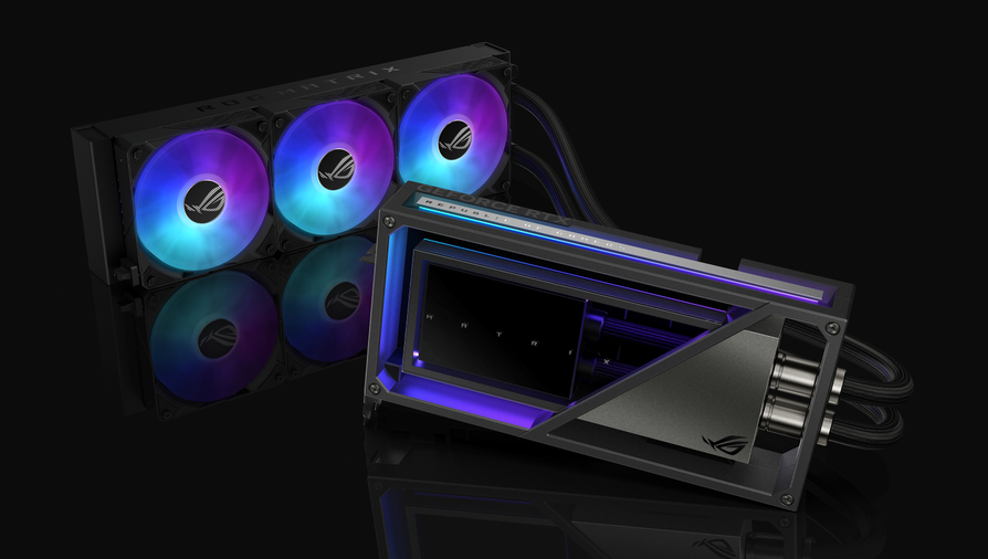 ROG Matrix GeForce RTX 4090首創在GPU上採用液態金屬散熱解決方案，能實現卓越散熱與更低的運作噪音，搭配令人驚豔的搶眼設計，內外兼具，前所未見。